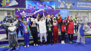 Белорусские шорт-трекисты выиграли три медали во второй день турнира на играх "Дети Приморья"
