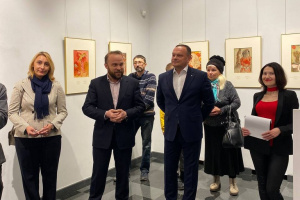 Выставка «Марк Шагал: Живопись и Графика» торжественно открылась в музее истории Витебского народного художественного училища