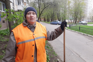 Спасибо за порядок! Витебчане позвонили на "горячую линию", чтобы отблагодарить дворника