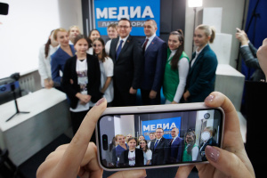  В Витебске открыли образовательную медиалабораторию