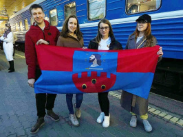 Представители Витебского района в составе делегации нашей области принимают участие во Всемирном фестивале молодежи в городе Сочи