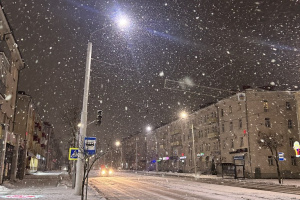 Сильный ветер и снег ожидаются в Беларуси 28 ноября