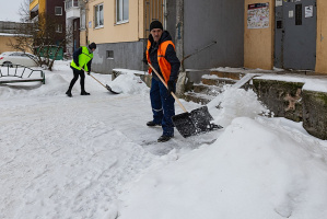Зимний график: как коммунальные службы Витебска борются со снегом