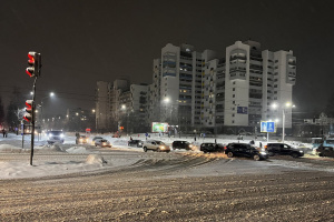 Снег, гололед, морозы: погода в Витебске на фоне циклона «Леони»