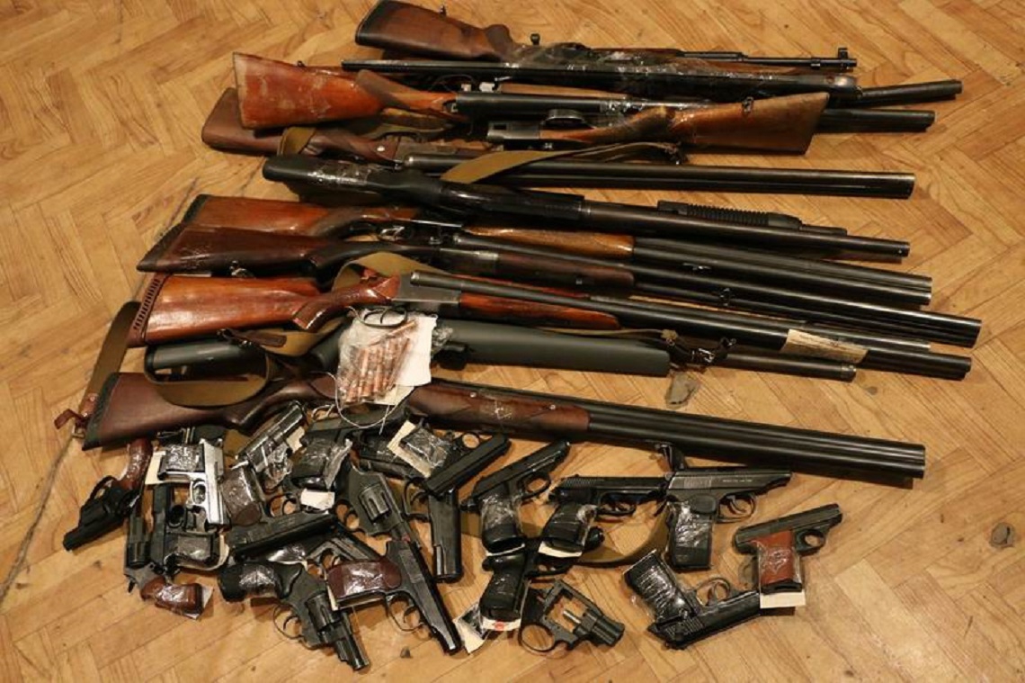 46 преступлений за незаконный оборот оружия выявлено сотрудниками УБОПиК Витебщины