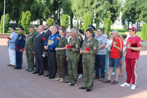 В Витебске встретили участников автопробега «Города-герои – города Героев»
