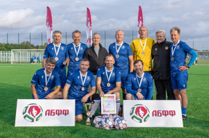 Витебчане заняли третье место в финале «Лиги футбольных джентльменов» 50+
