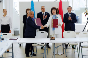 Меморандум о сотрудничестве подписали вузы Витебска и Ташкента в рамках Первого белорусско-узбекского женского бизнес-форума