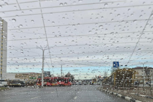 Остановка трамвайного движения произошла утром 6 апреля в районе площади Победы в Витебске