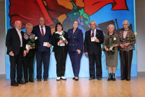 В Витебске состоялось торжественное мероприятие, посвященное Дню Октябрьской революции