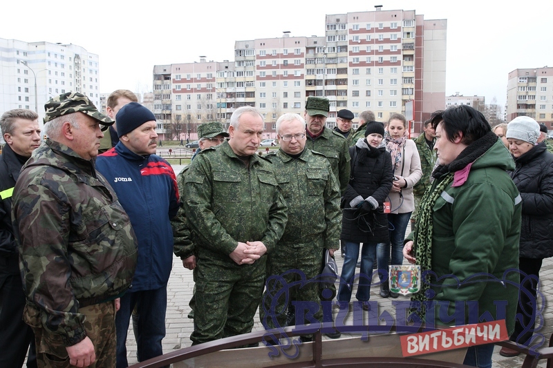 Репортаж с республиканского субботника в Витебске