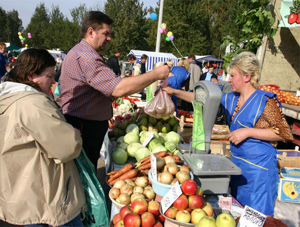 Городская ярмарка в Витебске