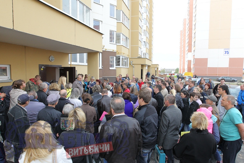 В Витебске, в микрорайоне Билево, сдали первый жилой дом, построенный по финской технологии