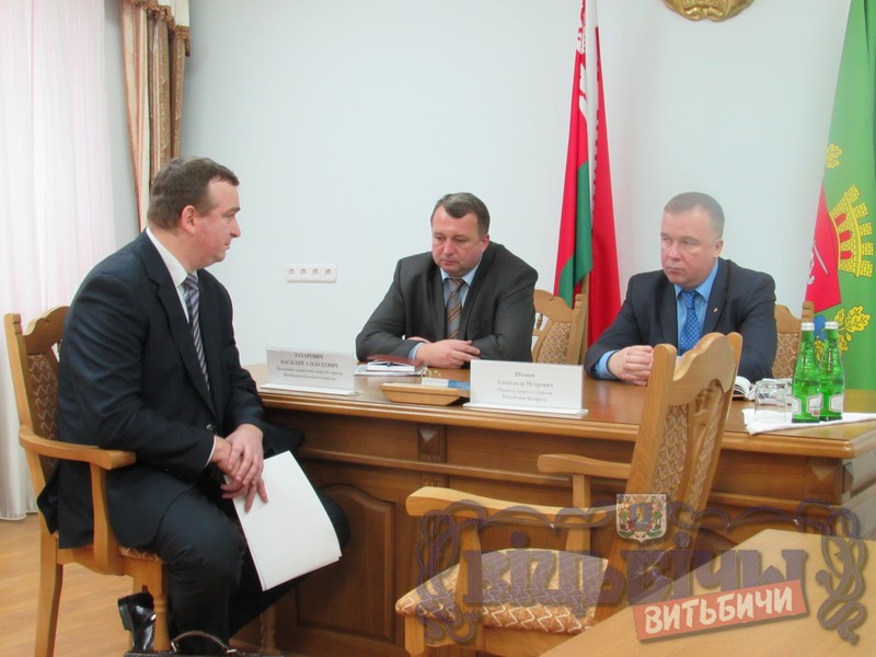 В Витебском облисполкоме прием граждан провел министр спорта и туризма Республики Беларусь Александр Шамко