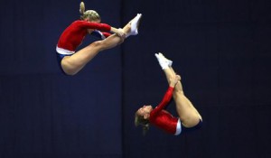 на чемпионате мира по прыжкам на батуте среди юниоров