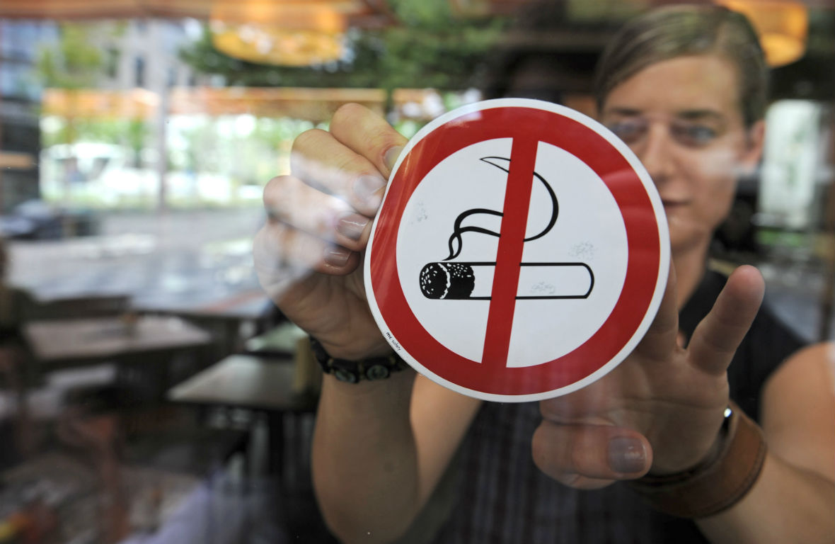 Запрет курения в Беларуси